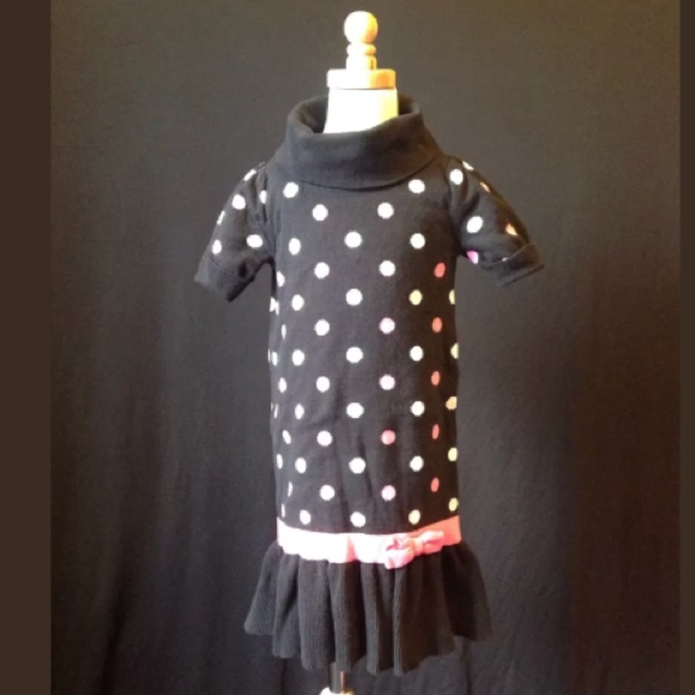 Gymboree 🖤💗GLAMOUR BALLERINA💗🖤 Vowl Neck Dress